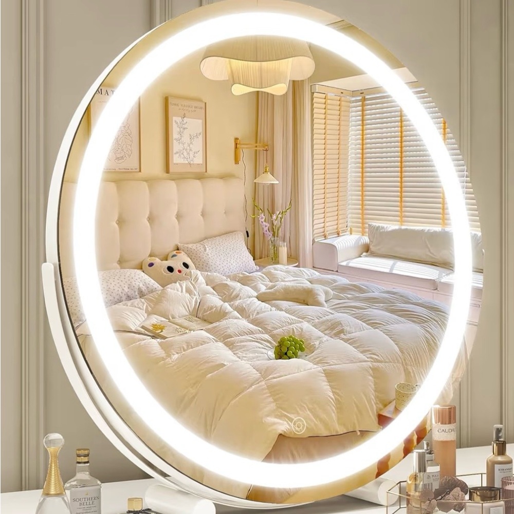 18” LED Lighted Makeup Mirror – Modern Vanity Mirror